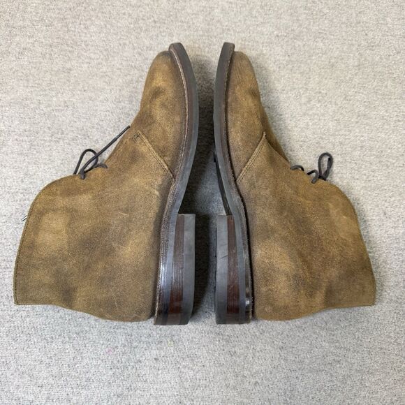 Thursday Boot Co Scout Chukka Mocha Suede Waxed Leather Quality Durable Men 8.5